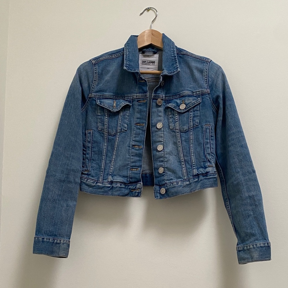 Garage Blue Denim Jean Jacket, XS